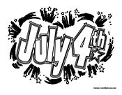 July 4th Poster