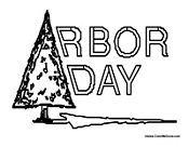 Arbor Day Tree Poster