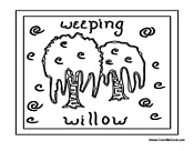Willow Tree Poster