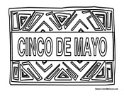 Cindo de Mayo Art Poster