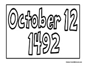 October 12, 1492
