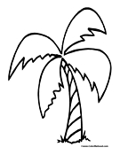 Tree Coloring Page 1