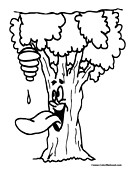 Tree Coloring Page 2
