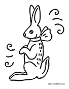 Bunny Coloring Pages for Easter