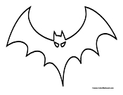 Bat Coloring Page 12