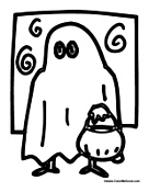 Trick or Treat Ghost Costume