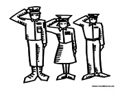 Saluting Soldiers