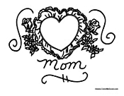 Mom Heart Card