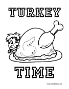 Thanksgiving Coloring Page 2