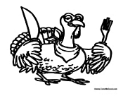 Cartoon Turkey Thanksgiving