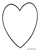 Heart Coloring Page 2