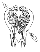 Heart Coloring Page 5