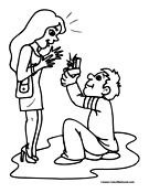 Proposal Coloring Page