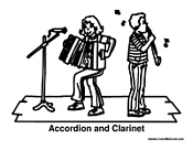 Accordion and Clarinet Band