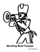 Band Trumpet Player