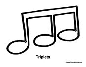 Triplet Notes Triplets