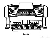 Electric Organ Instrument