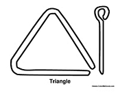 Triangle Percussion Instrument