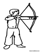 Man with Bow and Arrow