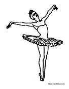 Girl Ballerina Dance