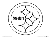 Free Coloring Pages: Pittsburgh Steelers Coloring Pages