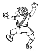Rock Climber Coloring Page 6