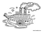 Steamboat on Water
