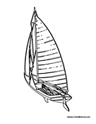 Large Sailboat