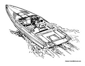 Speed Boat Motorboat