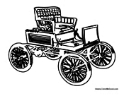 Old Vintage Car Buggy