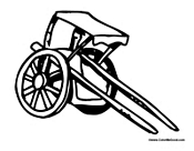 Horse Mule and Bike Cart