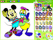 Disney Coloring Game