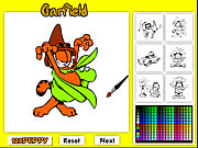 Garfield Cat Coloring Game