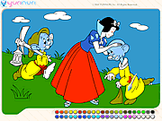 Snow White Disney Coloring Game
