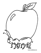 Ant Coloring Page 5