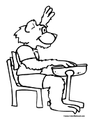 Bear Coloring Page 3