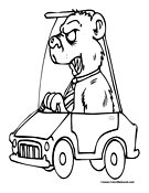 Bear Coloring Page 19