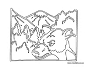 Bear in the Mountains