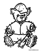 Baseball Teddy Bear