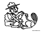 Beaver with Ranger