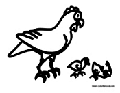 Chicken with Baby Chics