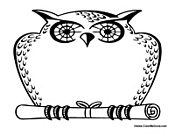 Owl Writing Paper