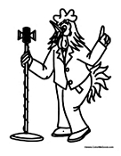 Rooster Singing
