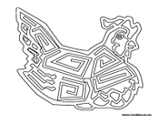 Rooster Artsy 2