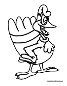 Cartoon Turkey
