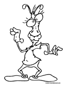 Bug Coloring Page 3