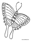 Butterfly Coloring Page 8