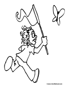 Butterfly Coloring Page 13