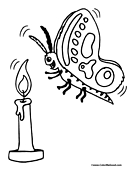 Butterfly Coloring Page 15