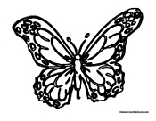 Butterfly Coloring Page 37